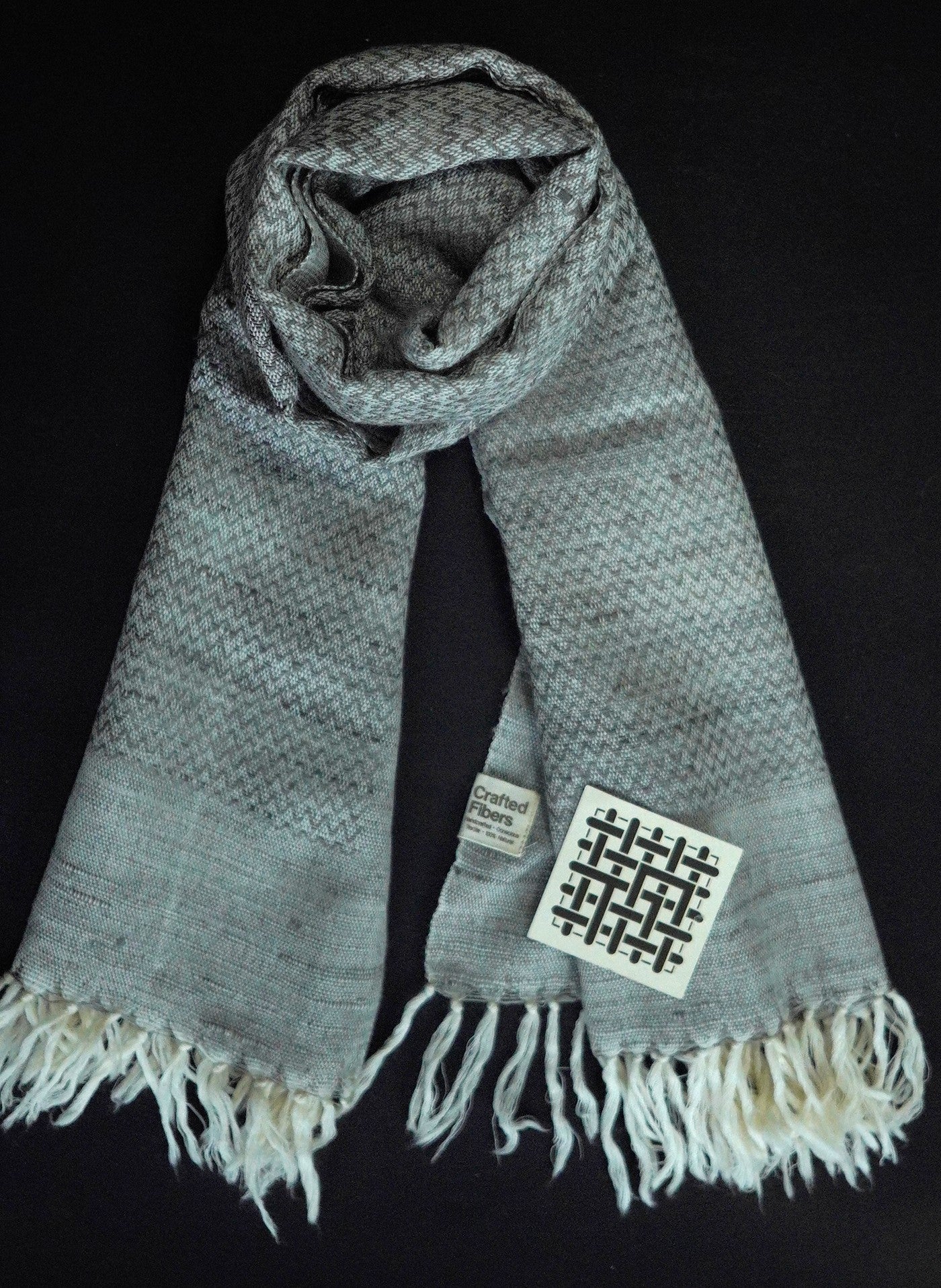 Dar Gos Chevron Plain Stole