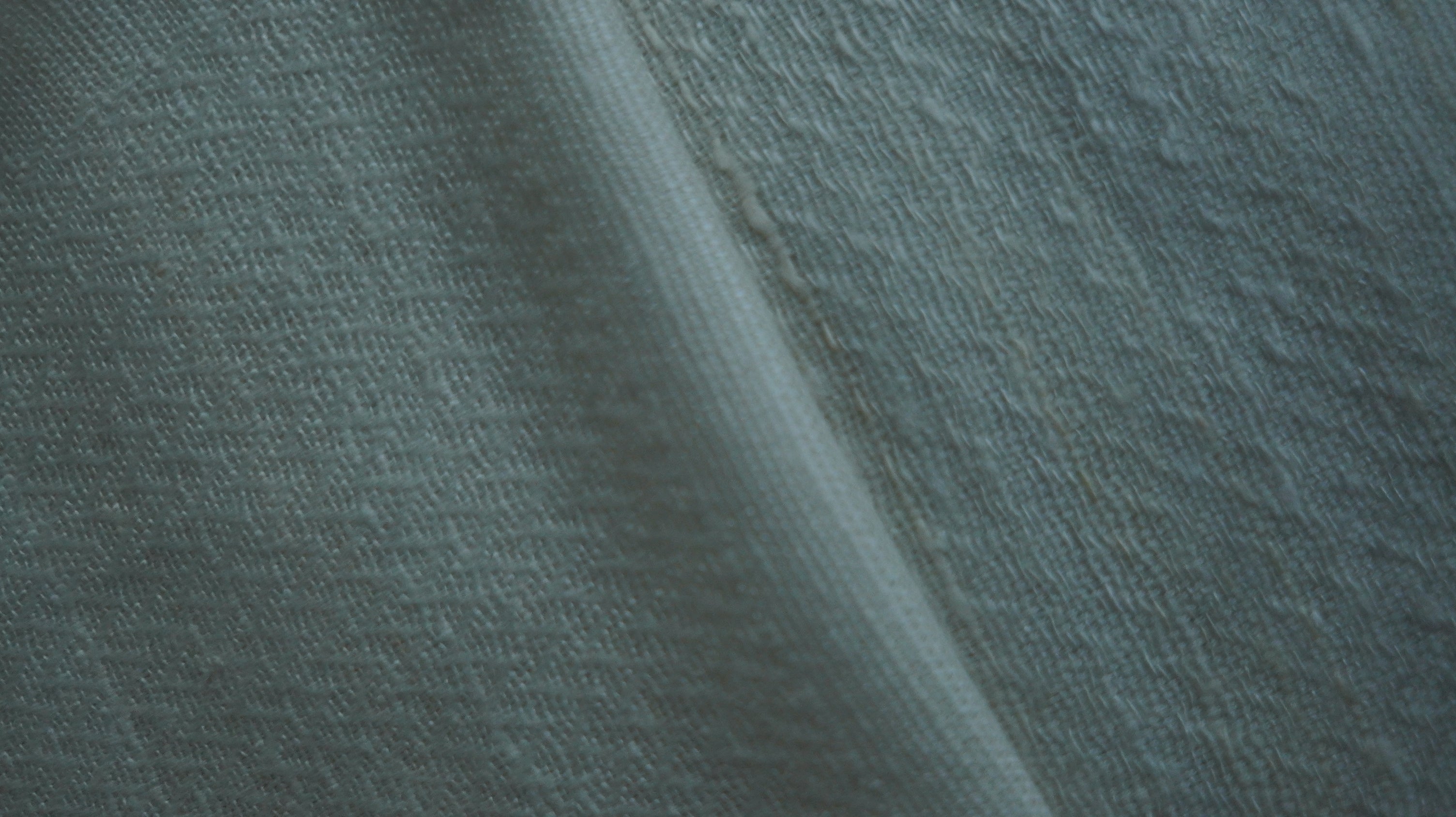 Dar Gos Chevron White Plain Stole