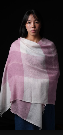 Ri Bong Double Twill Stole - Lac