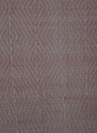 Ri Bong Fishnet Stripe Stole - Madder