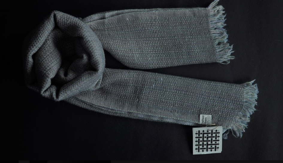 Ri Bong Fishnet Stole - Grey