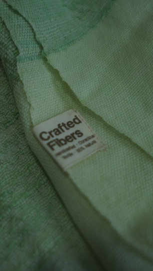 Dar Gos Chevron Plain Stole - Mulberry (Green)