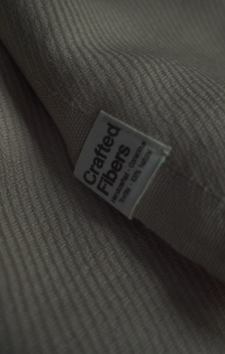 Ri Bong Checks Straight Twill Stole - Fawn
