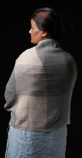 Ri Bong Checks Straight Twill Stole - Arjuna
