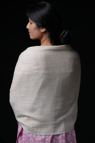 Ri Bong Plain Straight Twill Stole - Tea Leaves (Brown)